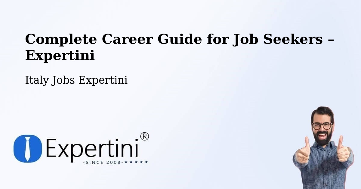 Career Guide for Job Seekers – Broni - Broni, Italy Jobs Expertini