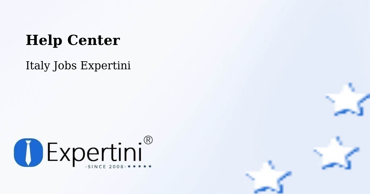 Help Center – Broni - Italy Jobs Expertini