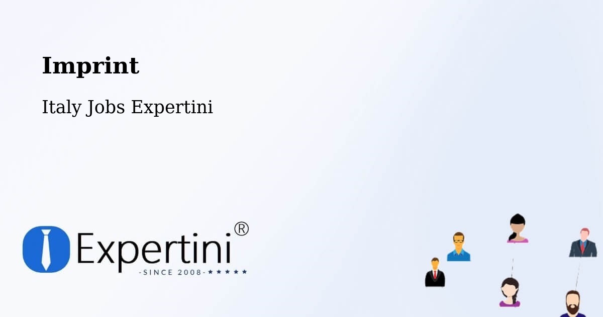 Imprint – Broni - Italy Jobs Expertini