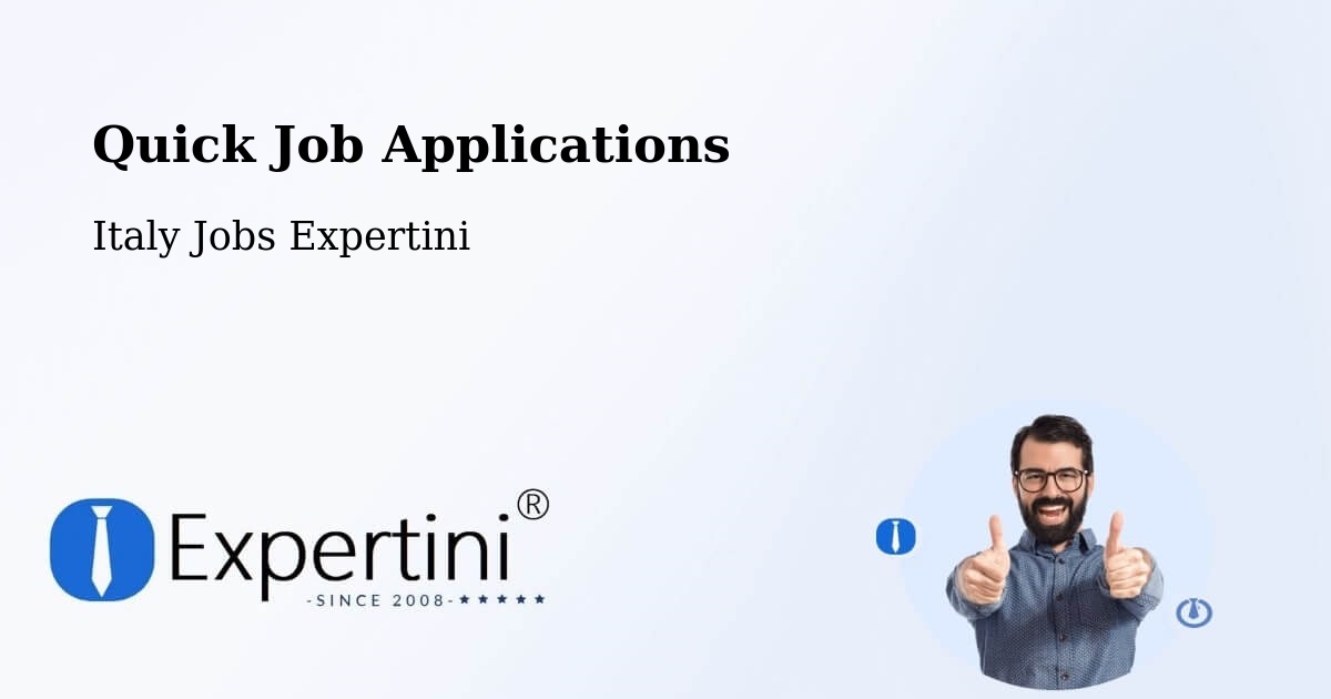 Quick Apply Feature – Broni - Italy Jobs Expertini
